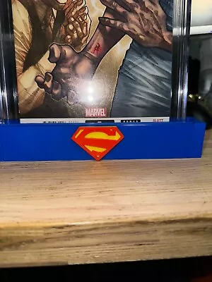 Buy Superman Deluxe Comic Book Stand - Graded/Raw Comics 3D Printed • 23.91£