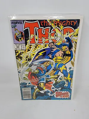 Buy Thor (mighty) #386 Marvel Comics *1987* Newsstand 7.0 • 4.09£