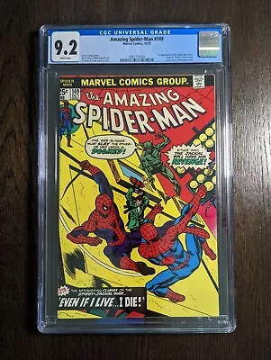 Buy Amazing Spider-Man #149, CGC 9.2, 1st App Spider-Man Clone, WP, Marvel 1975 • 228.49£