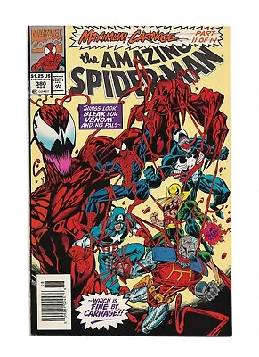 Buy Amazing Spider-Man #380 VF+ Copy Marvel Comics Venom Maximum Carnage Part 11 • 8£