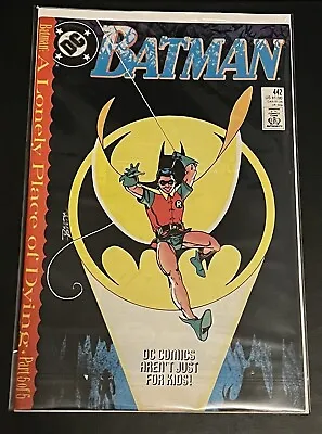 Buy Batman #442 “A Lonely Place Of Dying” Part 5 (1989) DC Comics • 15£