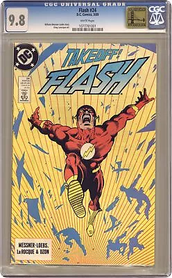 Buy Flash #24 CGC 9.8 1989 1077781001 • 48.04£