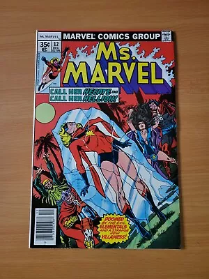 Buy Ms. Marvel #12 ~ NEAR MINT NM ~ 1977 Marvel Comics • 15.93£
