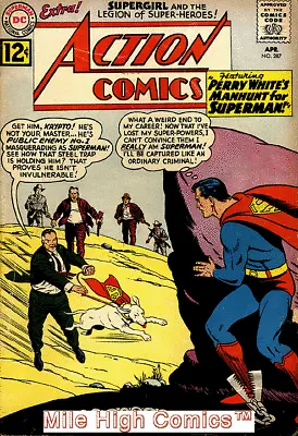 Buy ACTION COMICS  (1938 Series) (#0-600, 643-904) (DC) #287 Fair Comics Book • 43.23£