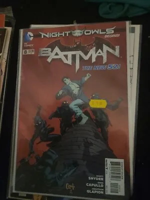 Buy Batman #8 2nd Print Variant New 52 DC Comics 2012 Near Mint • 1£