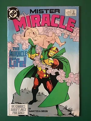 Buy DC Comics Presents MISTER MIRACLE #5 (FN) June 1989 Board And Bagged. • 3.50£