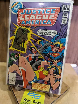 Buy Bronze Age DC's JUSTICE LEAGUE OF AMERICA #166 [1979] VF If Not For Sliced Cover • 3.99£