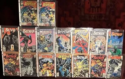 Buy Batman And Detective Comics Lot 16 Complete Series Range 400-650 • 47.44£