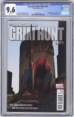 Buy Amazing Spider-Man #637, CGC 9.6 NM+, 1st New Madame Web; Fyles Cover • 73.75£