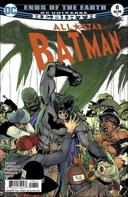 Buy Dc Comics - All-star Batman #8 - Scott Snyder Giuseppe Camuncoli - May 2017 - Nm • 3.75£