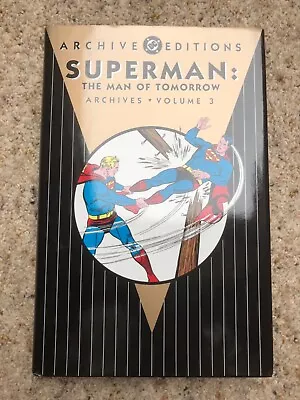 Buy Superman The Man Of Tomorrow Archives Volume 3 D.C. Comics Hardback Edition • 45£