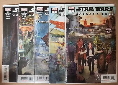 Buy Star Wars Comic Set GALAXY'S EDGE Complete #1-5 Marvel VF/NM • 26.01£