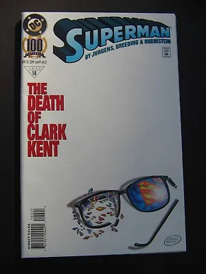 Buy Superman #100 Both Covers 1995 Lot Of 2 NM+ High Grade DC Comics *UNREAD* • 6.42£