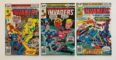Buy The Invaders #35, 36 & 37. 3 Part Story (Marvel 1978) 3 X VF+ Bronze Age Issues • 28.95£
