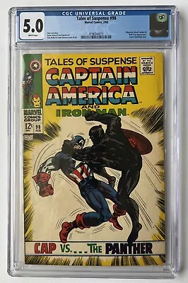Buy Tales Of Suspense #98, CGC 5.0, WHITE Pages • 118£