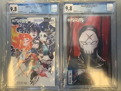 Buy Teen Titans Future State #1 & #2 Nguyen 1st Appear Of Red X Cgc 9.8 • 79.91£