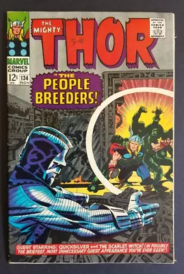 Buy Thor #134 • Gorgeous Very Fine+ (8.5) • 1st High Evolutionary • Guardians Vol 3 • 180.95£