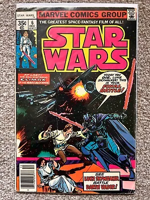 Buy Vintage Marvel Star Wars 6 1977 Comic Key Book • 16£