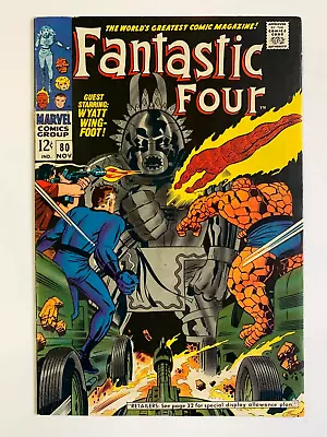 Buy FANTASTIC FOUR #80, Marvel Comics, Our Grade 8.5 • 43.55£