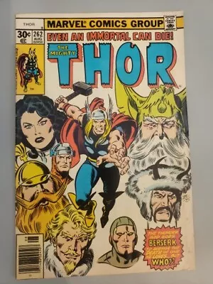 Buy The Mighty THOR #262  - August 1977 - Marvel • 5.53£