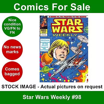 Buy Star Wars Weekly #98 Comic - VG/FN Clean 09 Jan 1980 - Marvel UK • 4.99£