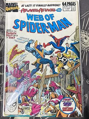 Buy Web Of Spider-man Annual #5 1989 • 4.50£
