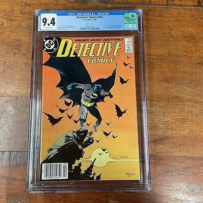Buy Detective Comics #583 CGC 9.4 1st Appearance Of Scarface & The Ventriloquist • 75.20£