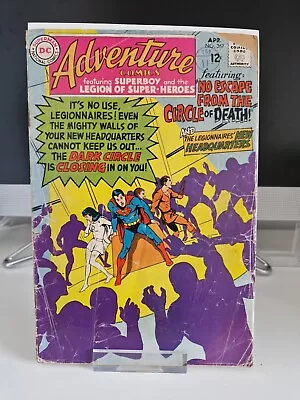 Buy Adventure Comics #367 Apr 1968 Neal Adams Cover Art, Jim Shooter DC Comics • 6£