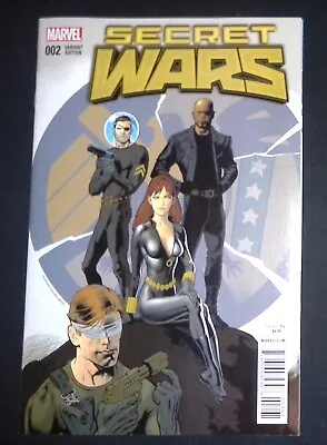 Buy Secret Wars #2 Marvel Comics Variant Cover E NM • 9.99£