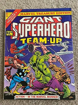 Buy Marvel Treasury #9 Giant Superhero Team-UP 1976 - FN/VF (7.0)  • 27.65£