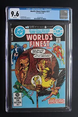 Buy Worlds Finest Comics #277 1st Full DARK ZATANNA 2nd Blackwall 1982 PEREZ CGC 9.6 • 102.47£