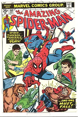 Buy Amazing Spider-Man #140 Very Fine (8.0-8.5) 1973 Marvel Comic: Coupon Clipped • 7.96£