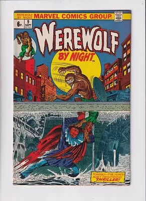 Buy Werewolf By Night (1972) #   9 UK Price (7.0-FVF) (1975752) The Tatterdemalio... • 25.20£