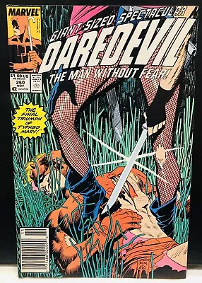 Buy Daredevil #260 Comic , Marvel Comics , Newsstand ‘! • 3.40£
