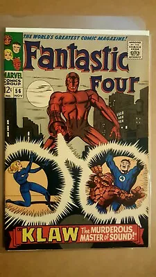 Buy Fantastic Four #56 1966 Inhumans, Klaw, Black Panther Cameo Marvel VF • 179.89£