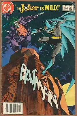 Buy Batman #366 Comic DC 1st Appearance Jason Todd Robin Newsstand VARIANT Joker • 71.95£
