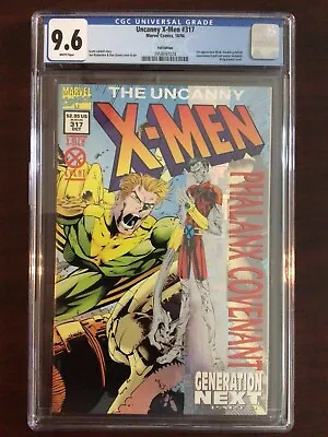 Buy CGC 9.6 X-Men 317 First Blink Foil Edition White Pages • 39.72£