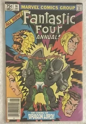 Buy Fantastic Four Annual #16 (RAW 9.4+ MARVEL 1980) Ed Hannigan. Steve Ditko. • 24.13£
