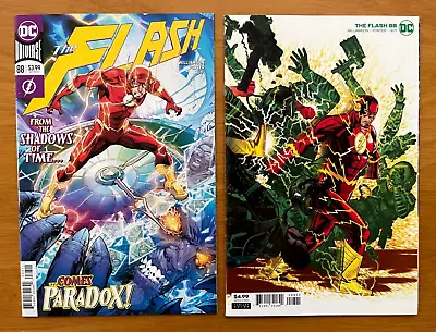 Buy The Flash #88 MAIN COVER + VARIANT B SET DC COMICS NM  1st Full Paradox KEY • 7.06£
