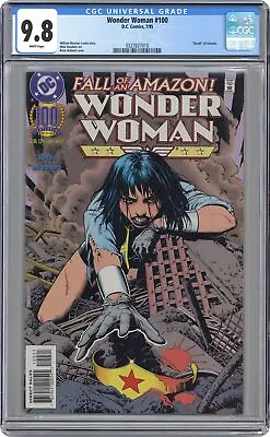 Buy Wonder Woman #100N Bolland Newsstand Variant CGC 9.8 1995 0327837010 • 102.78£