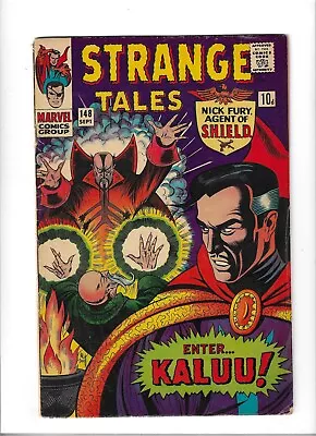 Buy Strange Tales # 148 Very Good Plus [1966] Origin Of Ancient One • 19.95£