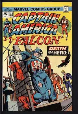 Buy Captain America #183 9.0 // Death Of Captain America Marvel 1975 • 26.80£