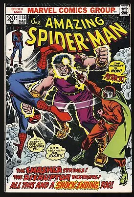 Buy Amazing Spider-Man #118 VF- 7.5 Death Of Smasher! Disruptor Appearance! • 34£