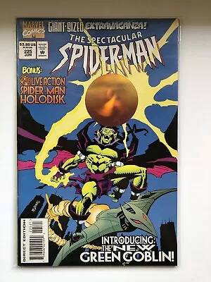 Buy The Spectacular Spider-Man #225 Introducing The New Green Goblin!! In Polybag • 4.21£