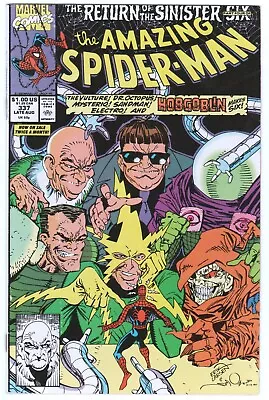Buy Amazing Spider-Man #337 ~ MARVEL 1990 ~ Return Of The Sinister Six VF • 16.08£