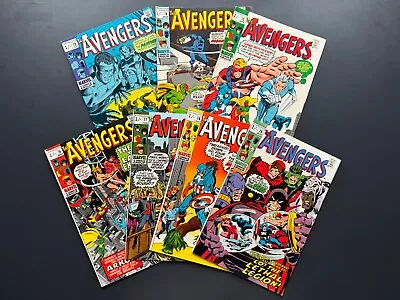 Buy The Avengers #73 - #79 Marvel Comics 1969 High Grade • 50£