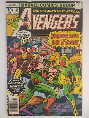 Buy Marvel Comics Avengers #158 1st Appearance/Origin Graviton; Wonder Man Vs Vision • 15.66£