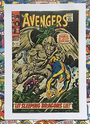 Buy Avengers #41 - Jun 1967 - Dragon Man Appearance! - Vfn- (7.5) Pence Copy! • 39.99£