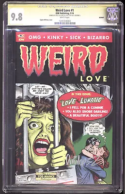 Buy Weird Love #1 IDW First Print 2014 CGC 9.8 SS Jose Luis Garcia-Lopez NM+/M • 118.26£