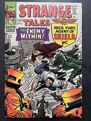 Buy Strange Tales #147 Aug. 1966 Vf (8.0) Marvel • 31.62£